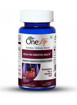 OneLife Mega Pro Digestive Health-Support Digestive 60 Tablets